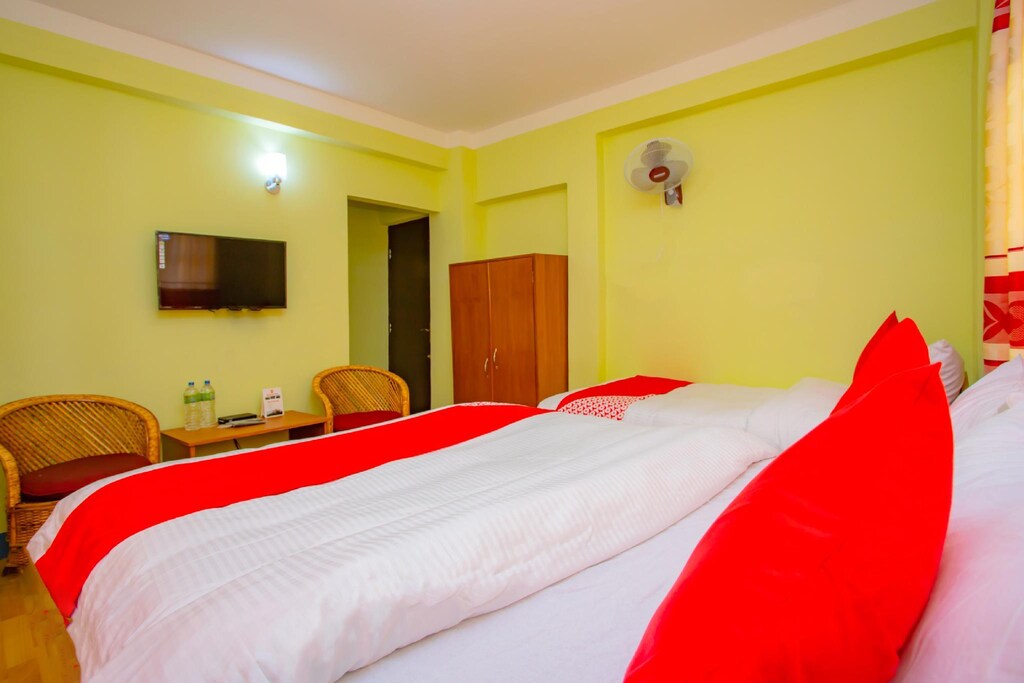 Hotel Trimurti lobby and common areas Kathmandu